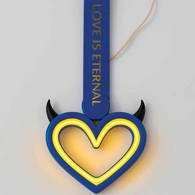 آویز قلبی سوریکاوا چراغ دار