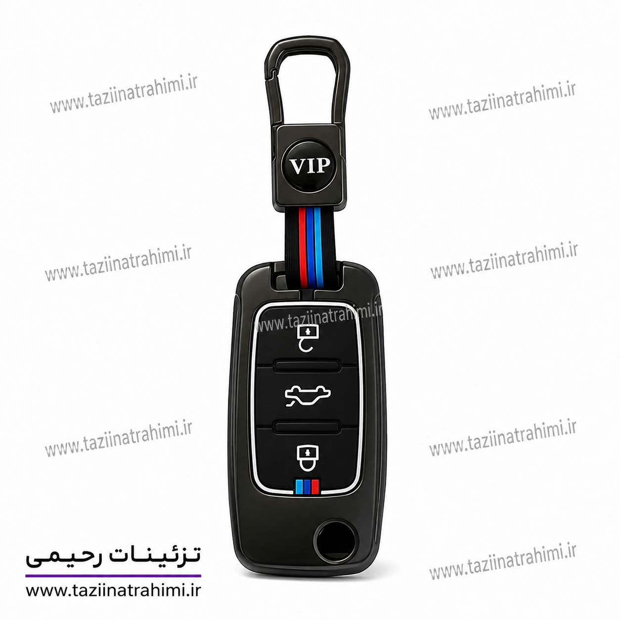 کاور سوییچ فلزی پژو پارس مدل 3 دکمه (پس کرایه)